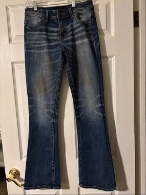 Buckle Black Women's Dark Blue Bootcut Jeans Rn75720